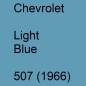 Preview: Chevrolet, Light Blue, 507 (1966).